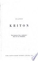 Platon, Kriton