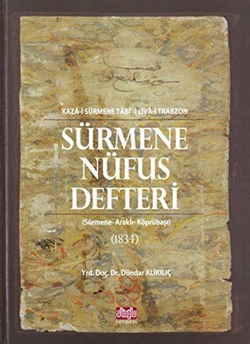 Sürmene nüfus defteri (1834) (Sürmene-Araklı-Köprübaşı)