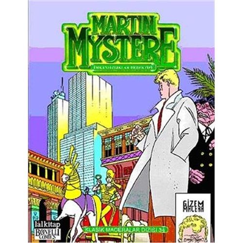 Martin Mystere Klasik Maceralar Dizisi - 34
