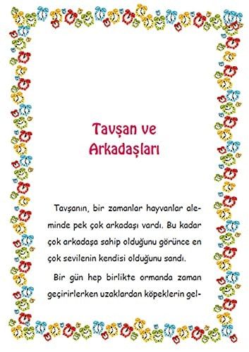 Aktivitelerle Masallar; Tavsan ve Arkadaslari