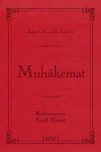 Muhakemat Canta Boy Risale-i Nur Külliyatindan Lügatli, Kaynakli, Indeksli