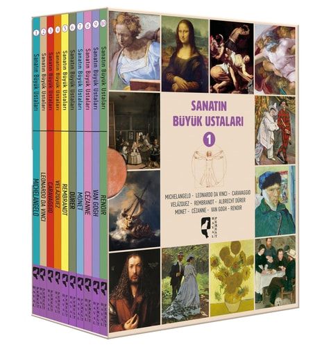 Sanatin Buyuk Ustalari - 10 Kitap Takim