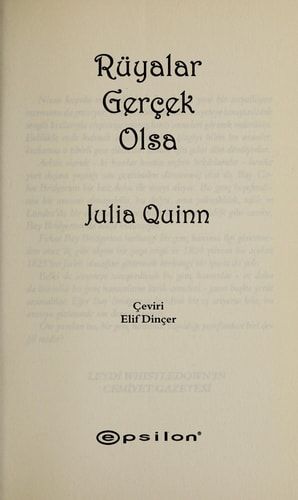 Rüyalar Gerçek Olsa