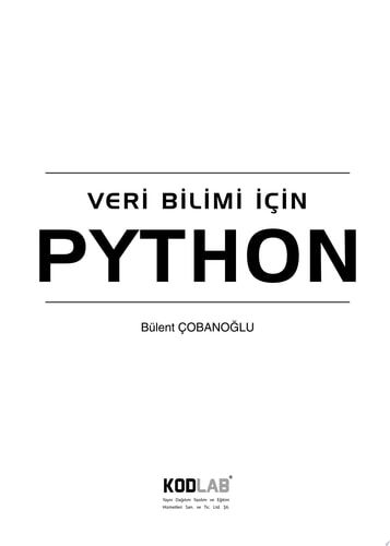 Veri Bilimi İçin Python