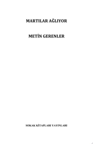 Martılar Ağlıyor