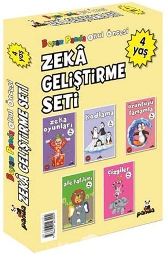 4 Yas Zeka Gelistirme Seti (5 Books Set)