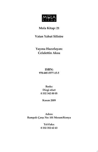 Vatan Yâhut Silistre