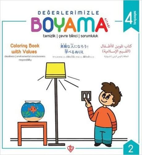Temizlik Cevre Bilinci Sorumluluk Degerlerimizle Boyama Kitabi
