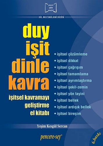Duy Isit Dinle Kavra Isitsel Kavramayi Gelistirme El Kitabi