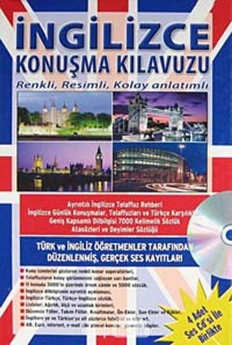 İngilizce Konusma Kilavuzu & Dilbilgisi Sozluk Renkli Resimli Kolay Anlatimli (Kitap+4 Cd)