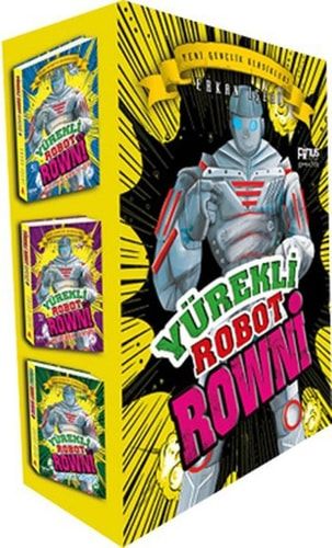 Yurekli Robot Rowni Seti (3 Kitap Kutulu)