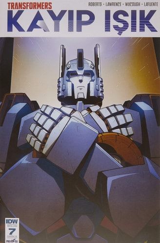 Transformers Kayıp Işık Bölüm 7 (Kapak B) [Turkısh Edıtıon]