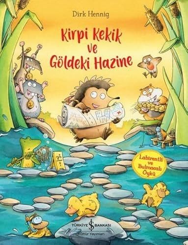 Kirpi Kekik ve Göldeki Hazine Labirentli ve Bulmacalı