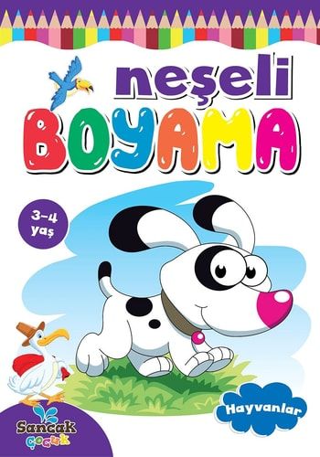 Neşeli Boyama - Hayvanlar