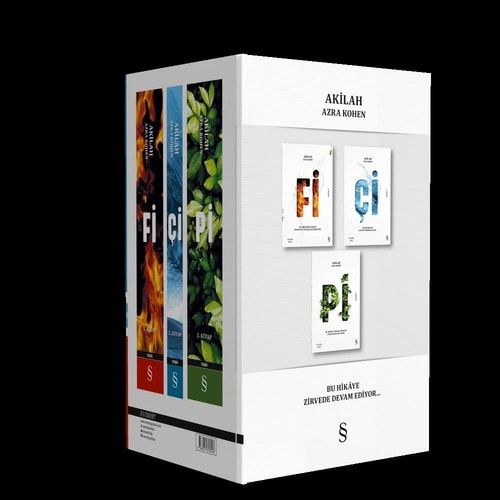 Azra Kohen Kitap Seti 3 Kitap Takim Fi - Ci - Pi Seti