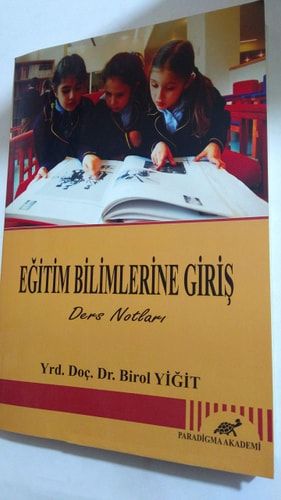 Egitim Bilimlerine Giris Ders Notlari