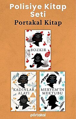 Portakal Kitap Sherlock Holmes Mary Russell Polisiye Seti