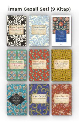 İmam Gazzali 9 Kitap Set