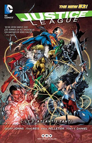 Justice League Cilt 3 - Atlantis Tahtı